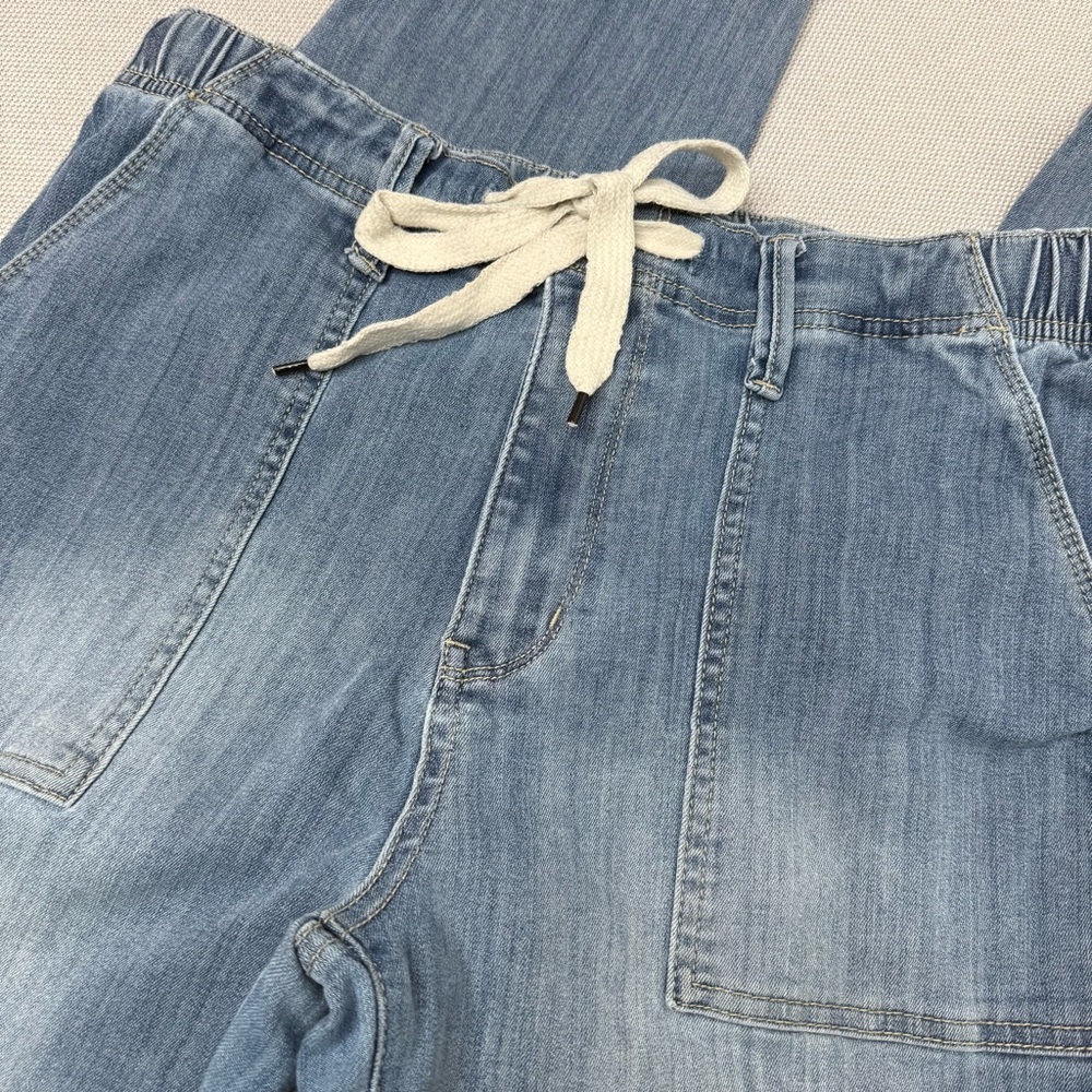 Judy Blue Jeans Clearwater Jogger High Rise Straight Fit Drawstring 11 30 - Picture 6 of 7